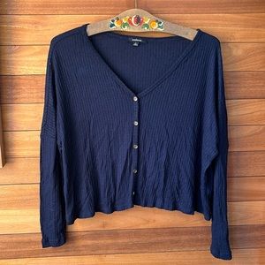 Dark Navy Button Thermal